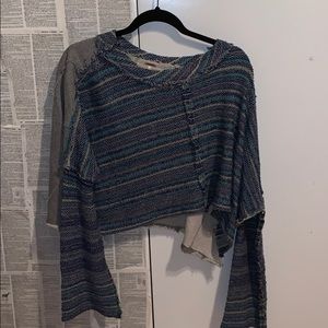 Free people crop sweater